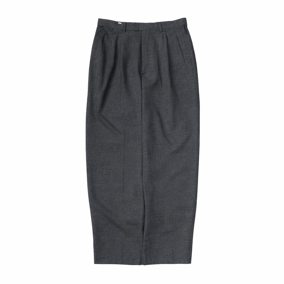 80s “絣” レーヨンギャバ スラックス 3タック　50s ヴィンテージ