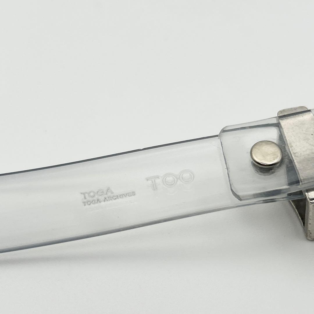 TOGA TOO トーガ クリアバングル ブレスレット スケルトン 透明 腕輪