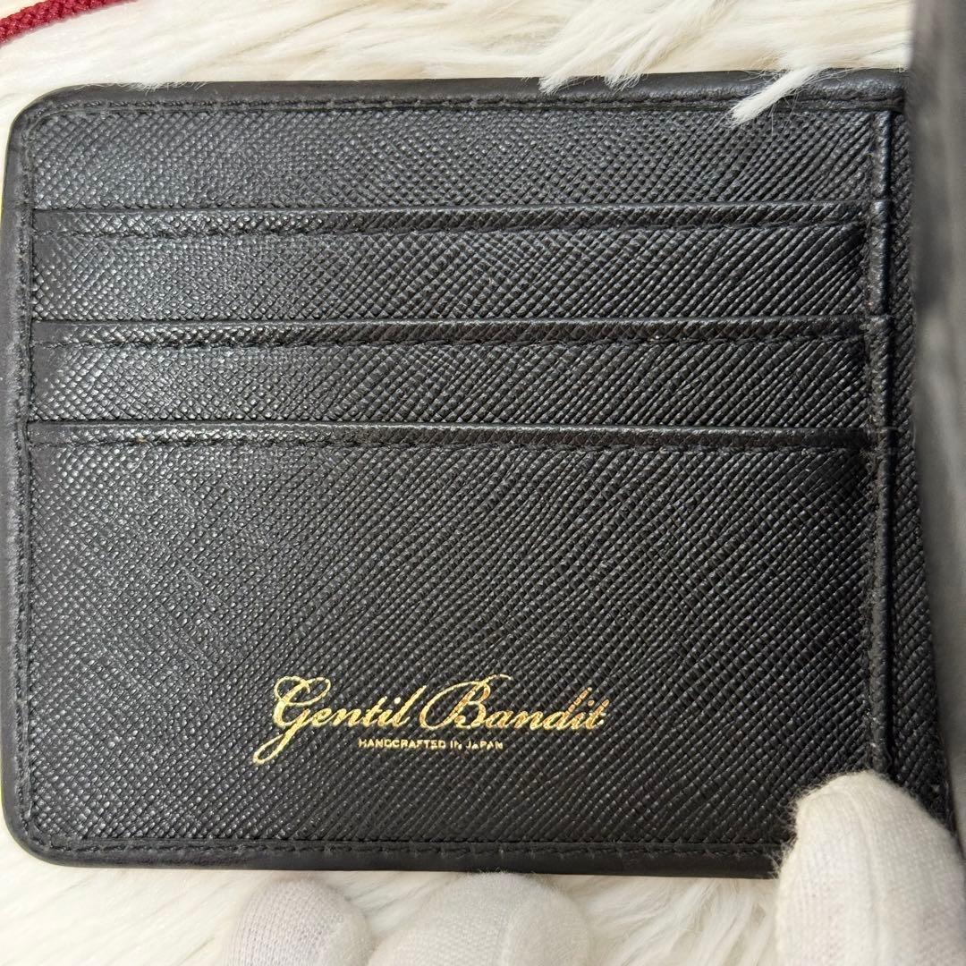 【極美品】 ジャンティバンティ 二つ折り財布 カモフラ カード マネークリップ