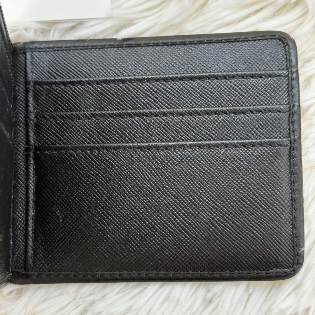 【極美品】 ジャンティバンティ 二つ折り財布 カモフラ カード マネークリップ