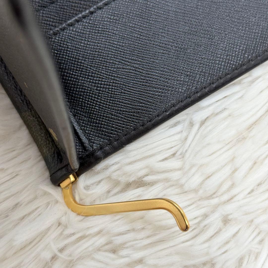 【極美品】 ジャンティバンティ 二つ折り財布 カモフラ カード マネークリップ