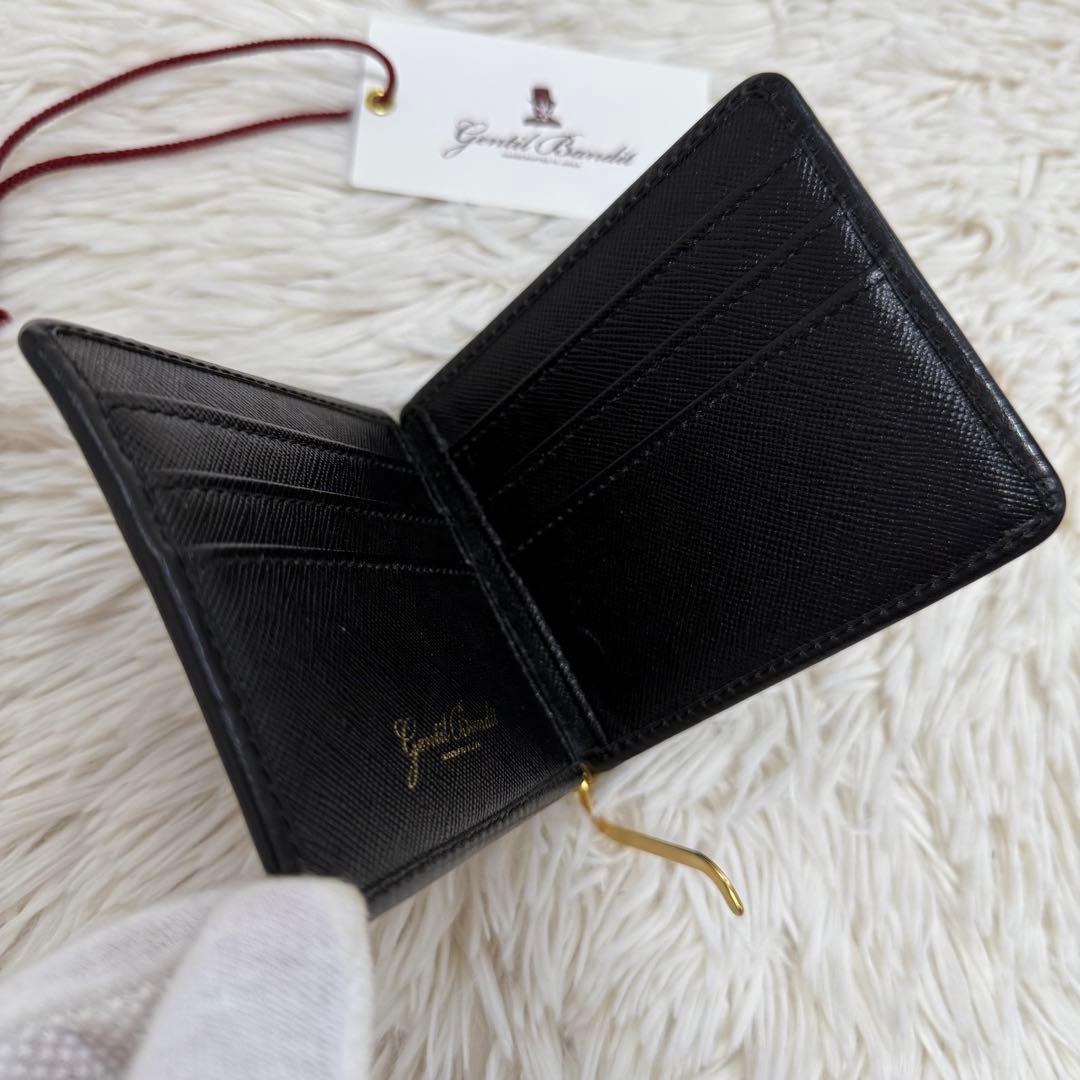 【極美品】 ジャンティバンティ 二つ折り財布 カモフラ カード マネークリップ