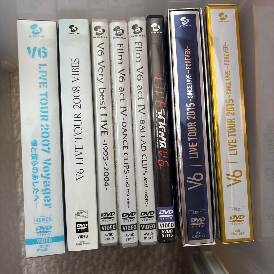 V6 DVD まとめ