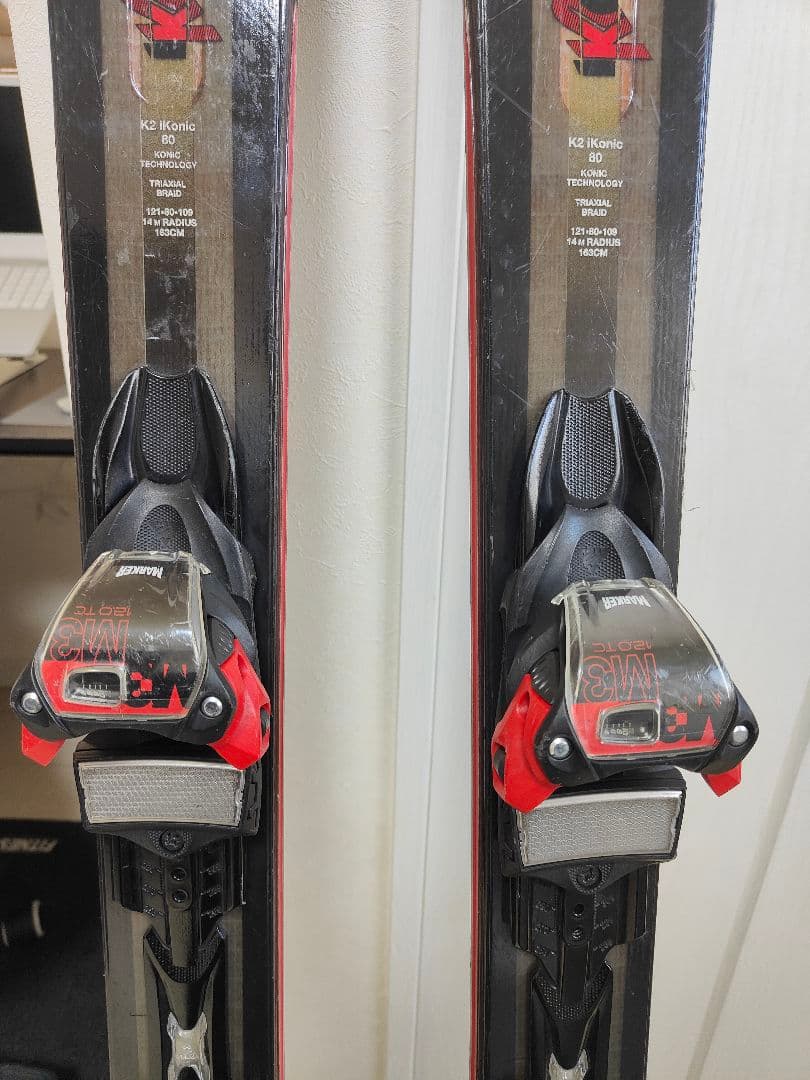 【最終価格】K2 IKonic 80 スキー板 163cm ストックセット良品☆