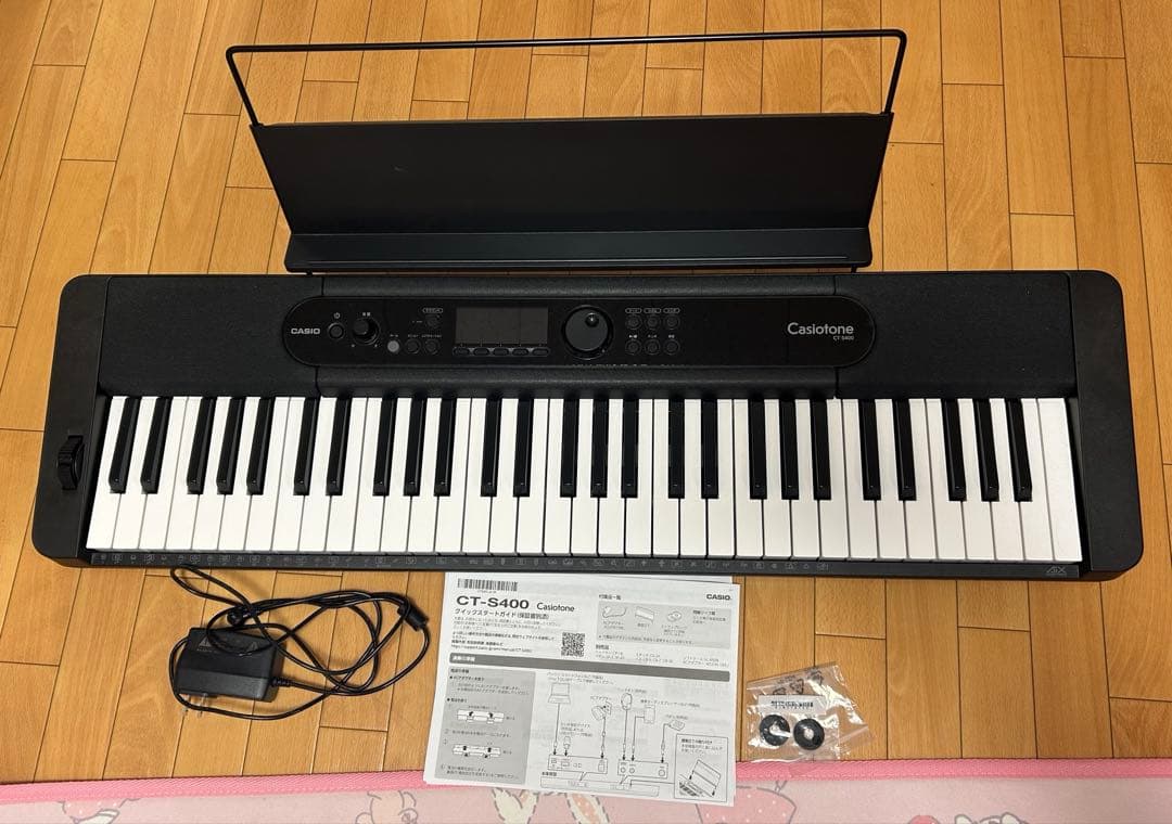 Casiotone CT-S400 ブラック 61鍵 電子ピアノ