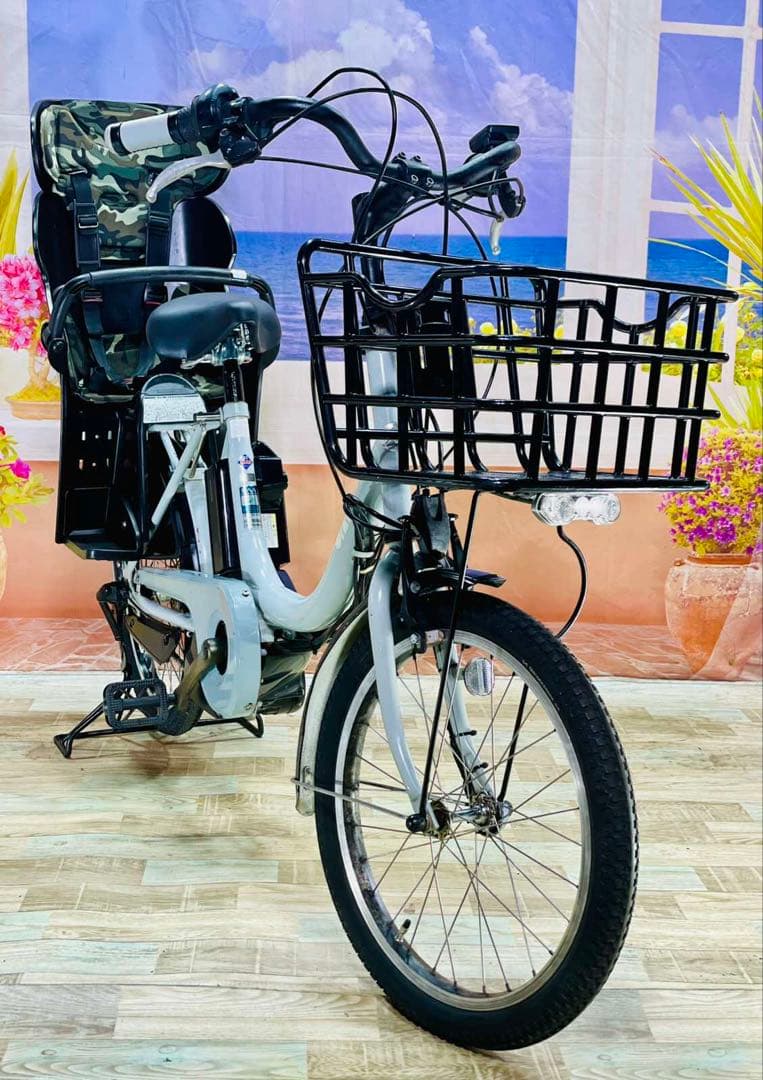 超特価！BIKKE ビッケ⭐️人気ブリヂストン子供乗せ電動アシスト自転Y3160