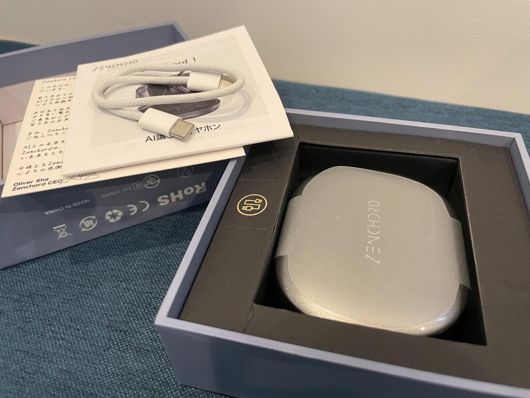 Zenchord 1 ワイヤレスイヤホン アーバングレー / Notta対応