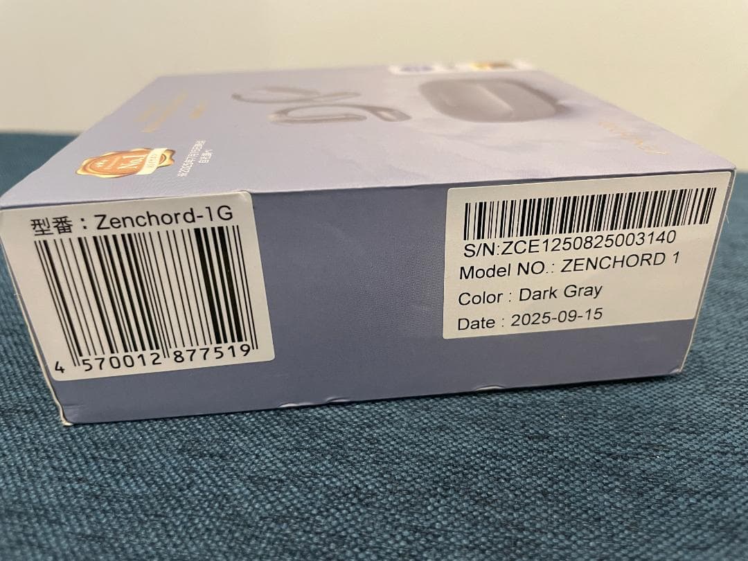 Zenchord 1 ワイヤレスイヤホン アーバングレー / Notta対応
