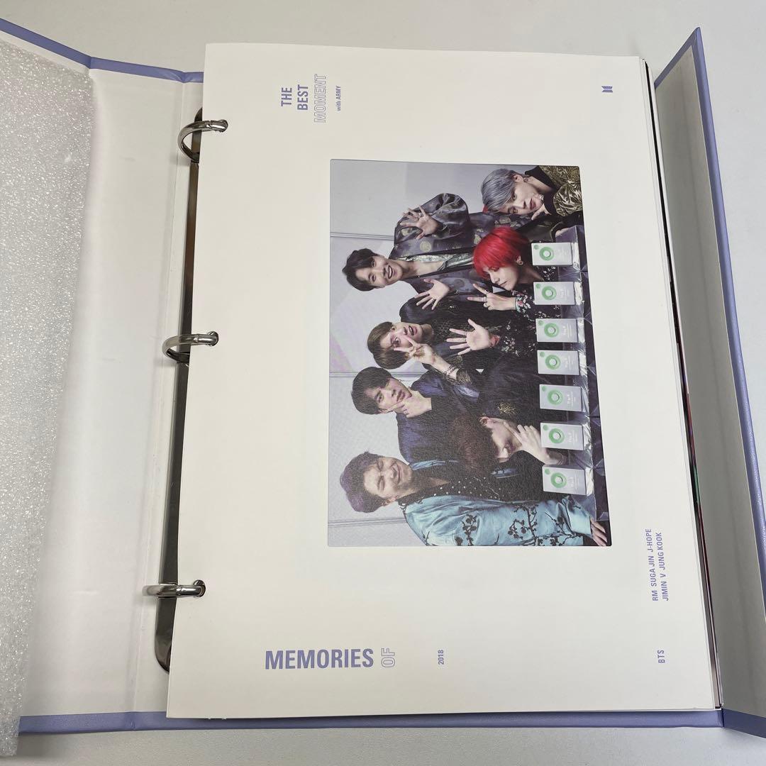 BTS MEMORIES 2018 DVD トレカ付き　ジョングク