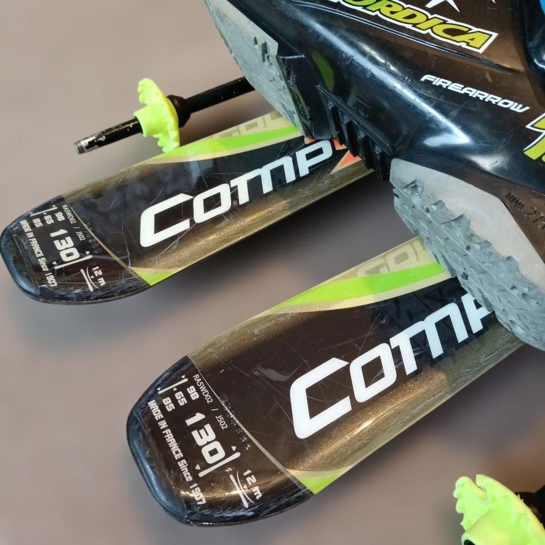 値下げ【高学年用】ROSSIGNOL スキー4点セット130