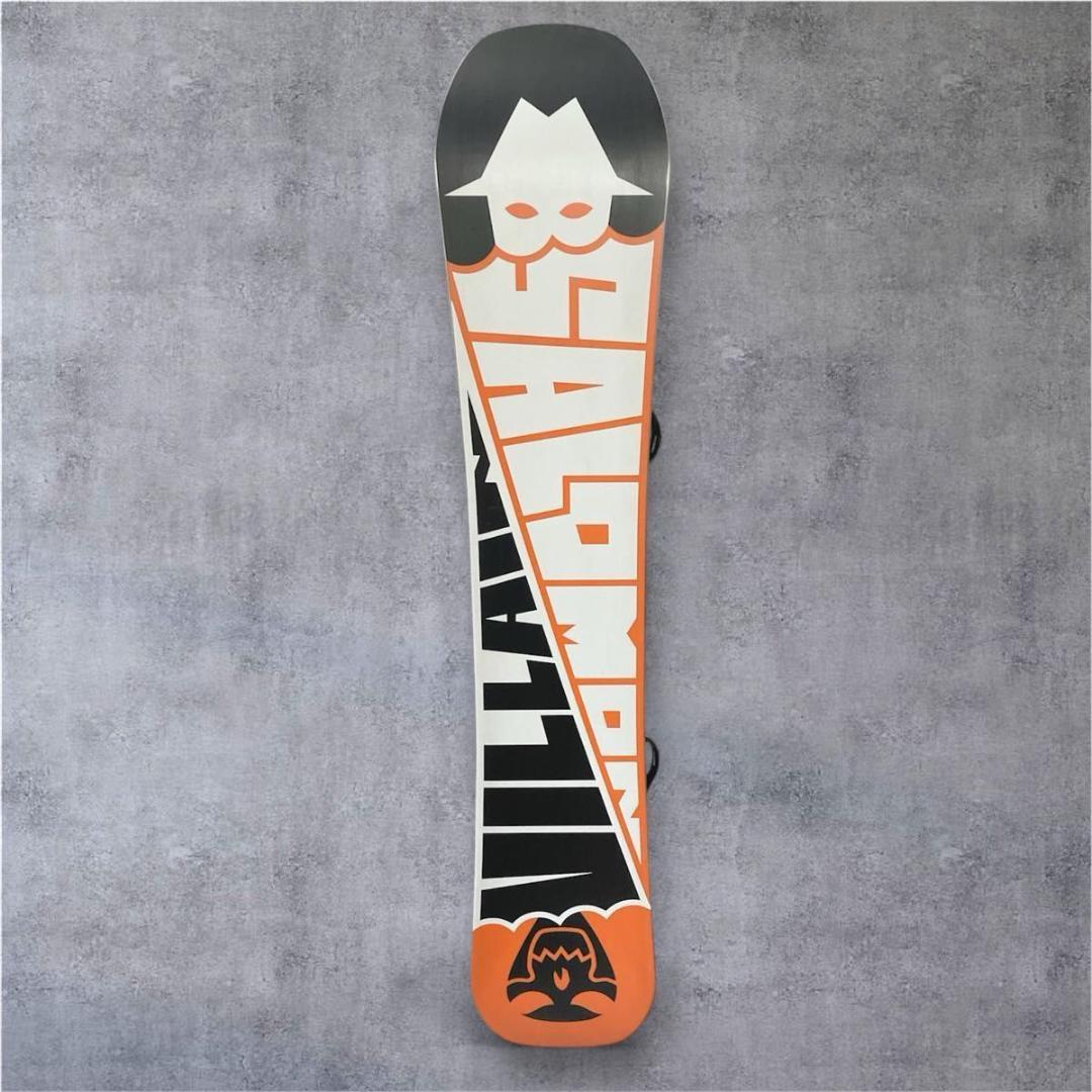 オールサロモン The Villain 158cm スノーボード 2点セット