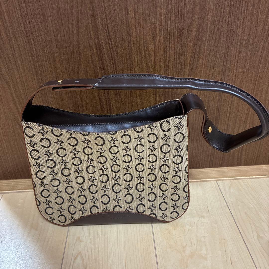 CELINE セリーヌ　キャンバス　ブラウン系