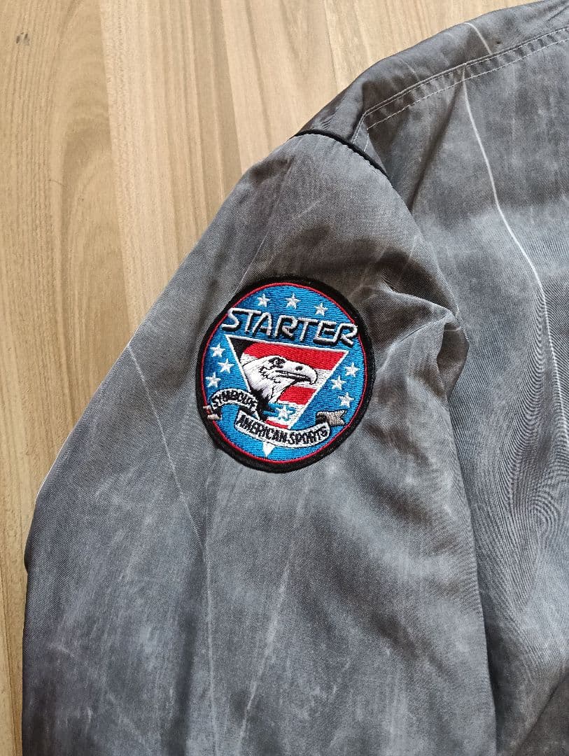 スターター NFL ラスベガス レイダース スタジャン ジャケット 中綿 刺繍