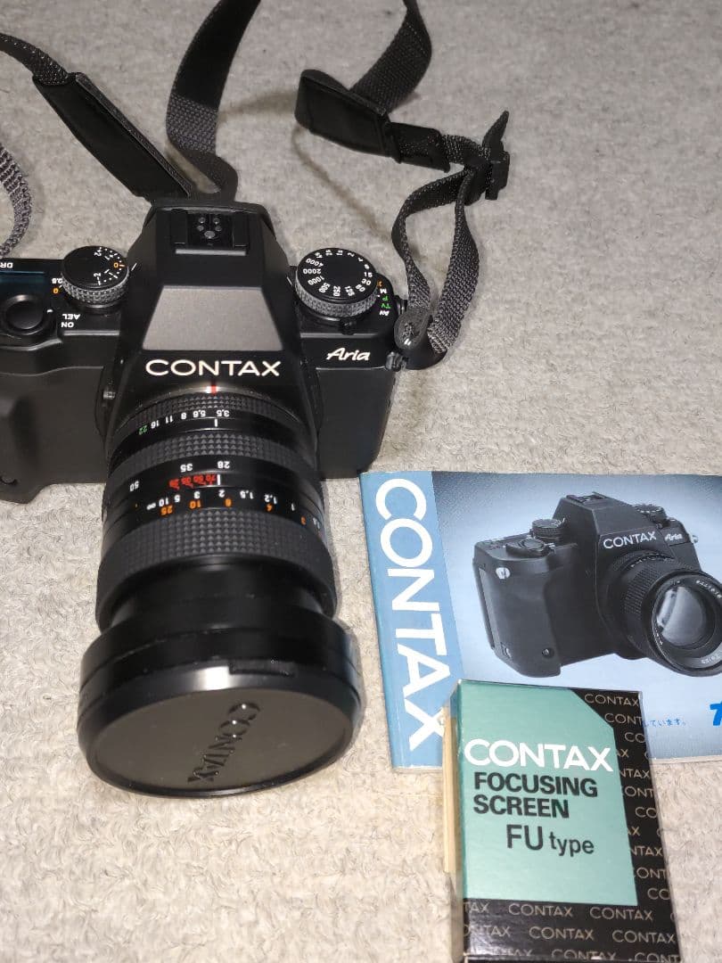 s*8様 CONTAX Aria 一眼レフカメラ TAMRACバッグ付き
