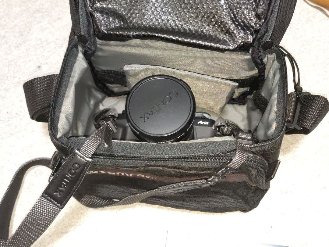 s*8様 CONTAX Aria 一眼レフカメラ TAMRACバッグ付き