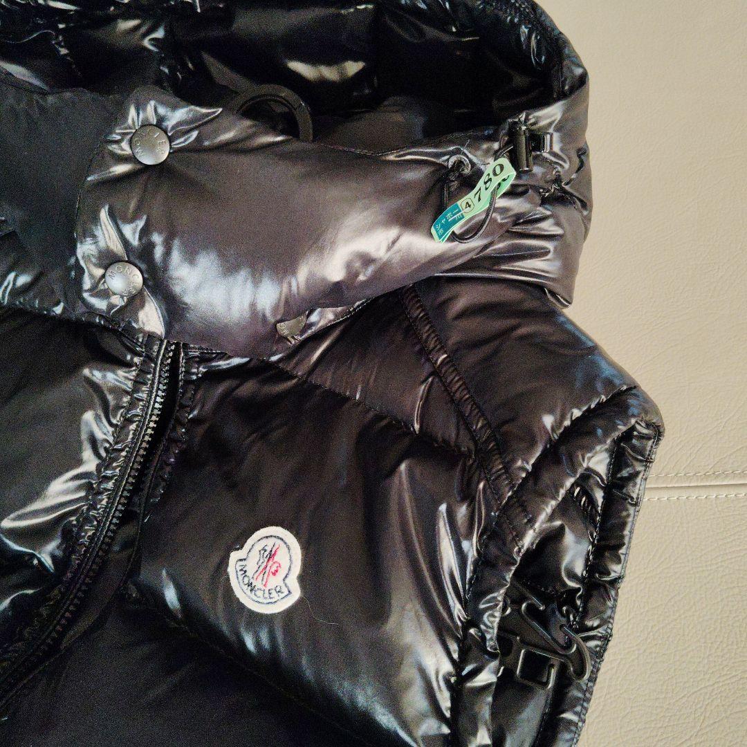 MONCLER Bormes ダウンベスト TG6　黒色 3XL
