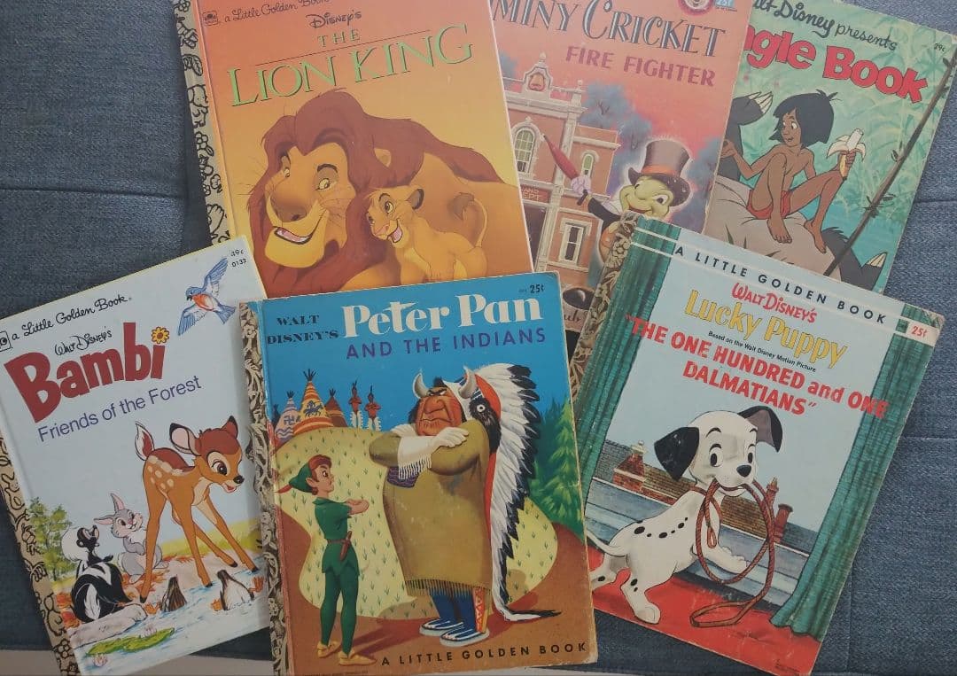 ディズニー、ヴィンテージ、絵本
