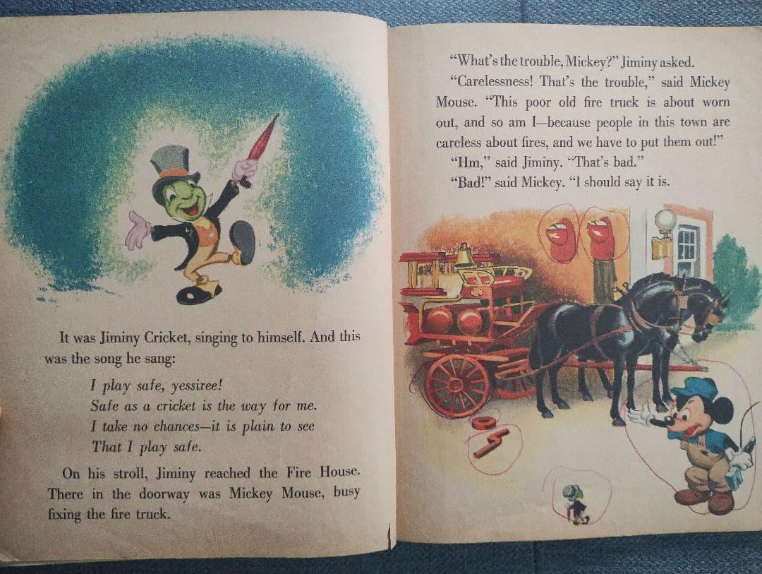 ディズニー、ヴィンテージ、絵本