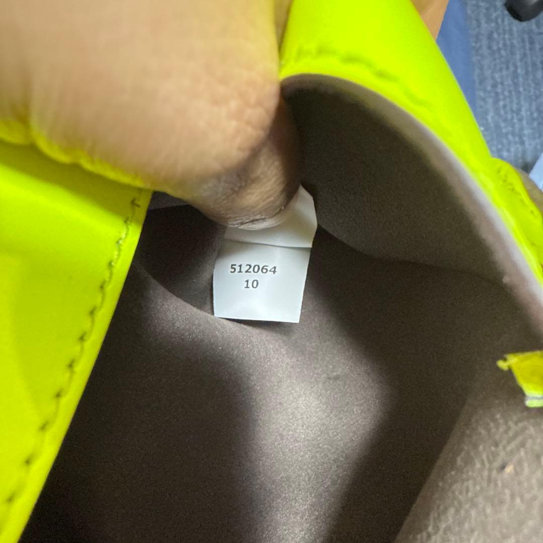 ステラマッカートニー バッグ 本物 ネオンイエロー