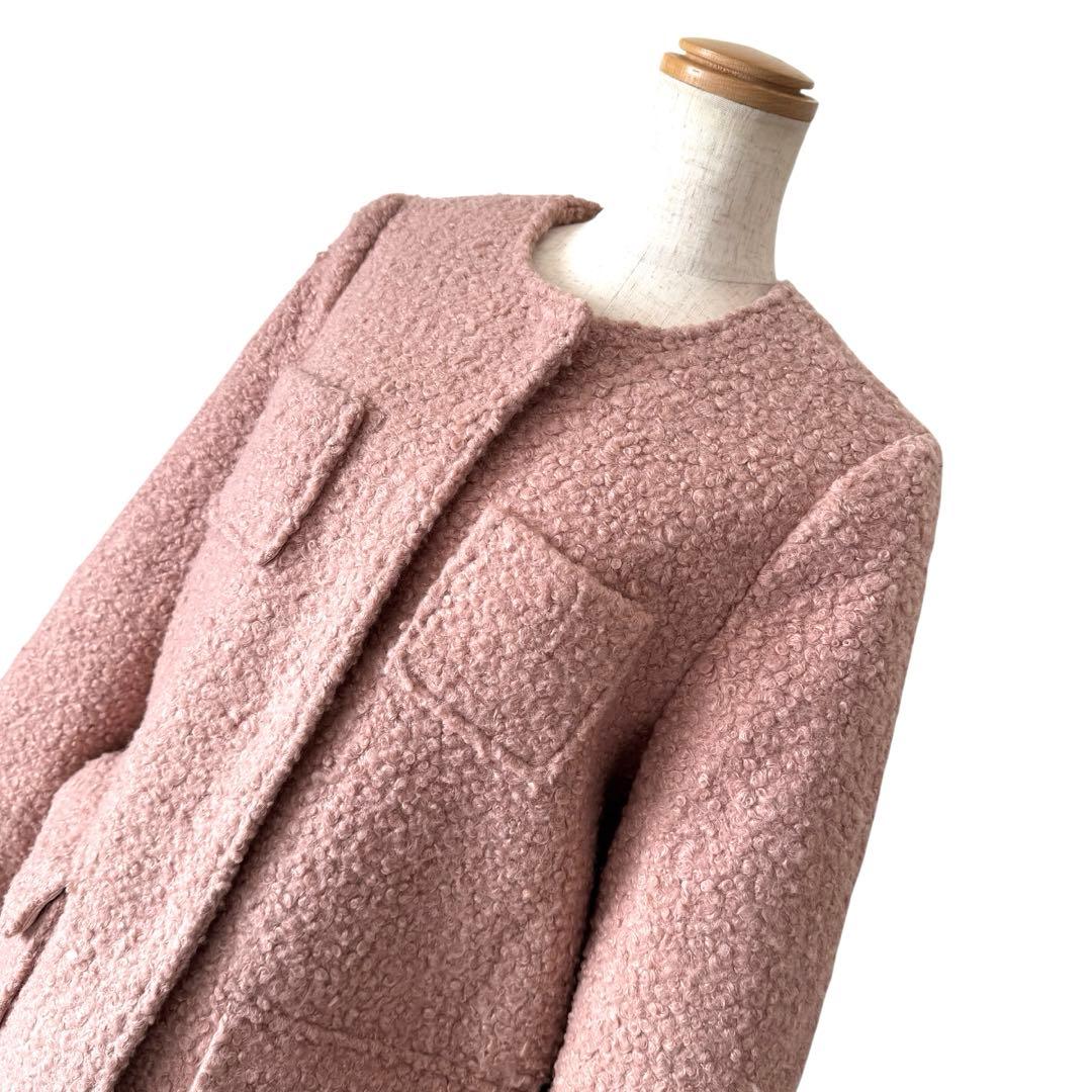 定価9.79万円　ボーダーズアットバルコニー POODLE COAT 38