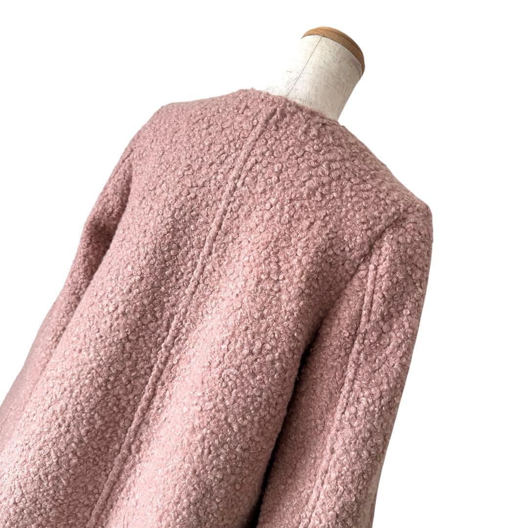 定価9.79万円　ボーダーズアットバルコニー POODLE COAT 38