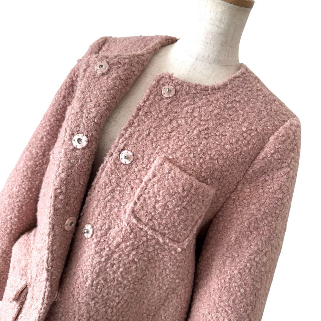 定価9.79万円　ボーダーズアットバルコニー POODLE COAT 38