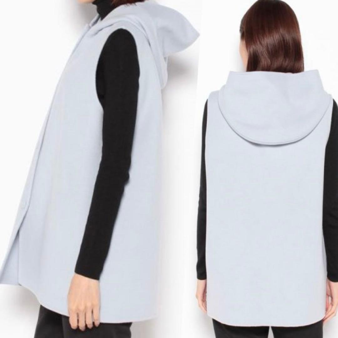 Theory フード付きベスト Sサイズ