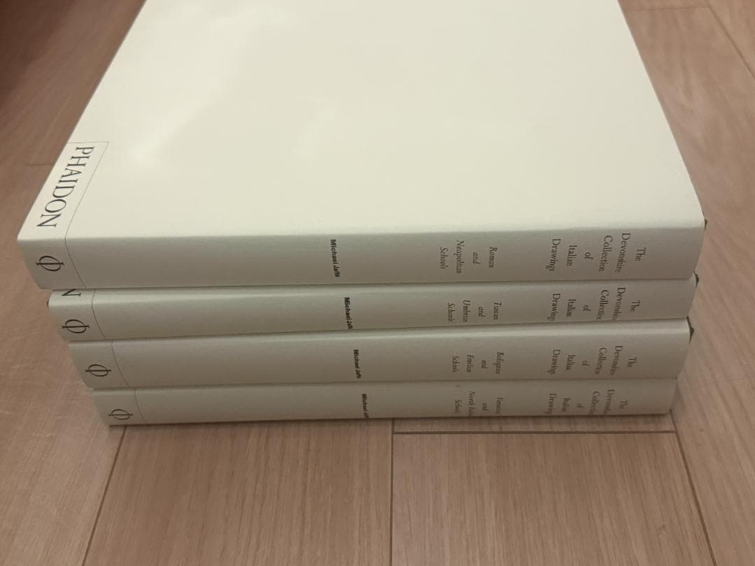 マイケル・ジャッフェ 素描画集 4冊 洋書 Phaidon イタリア　画集