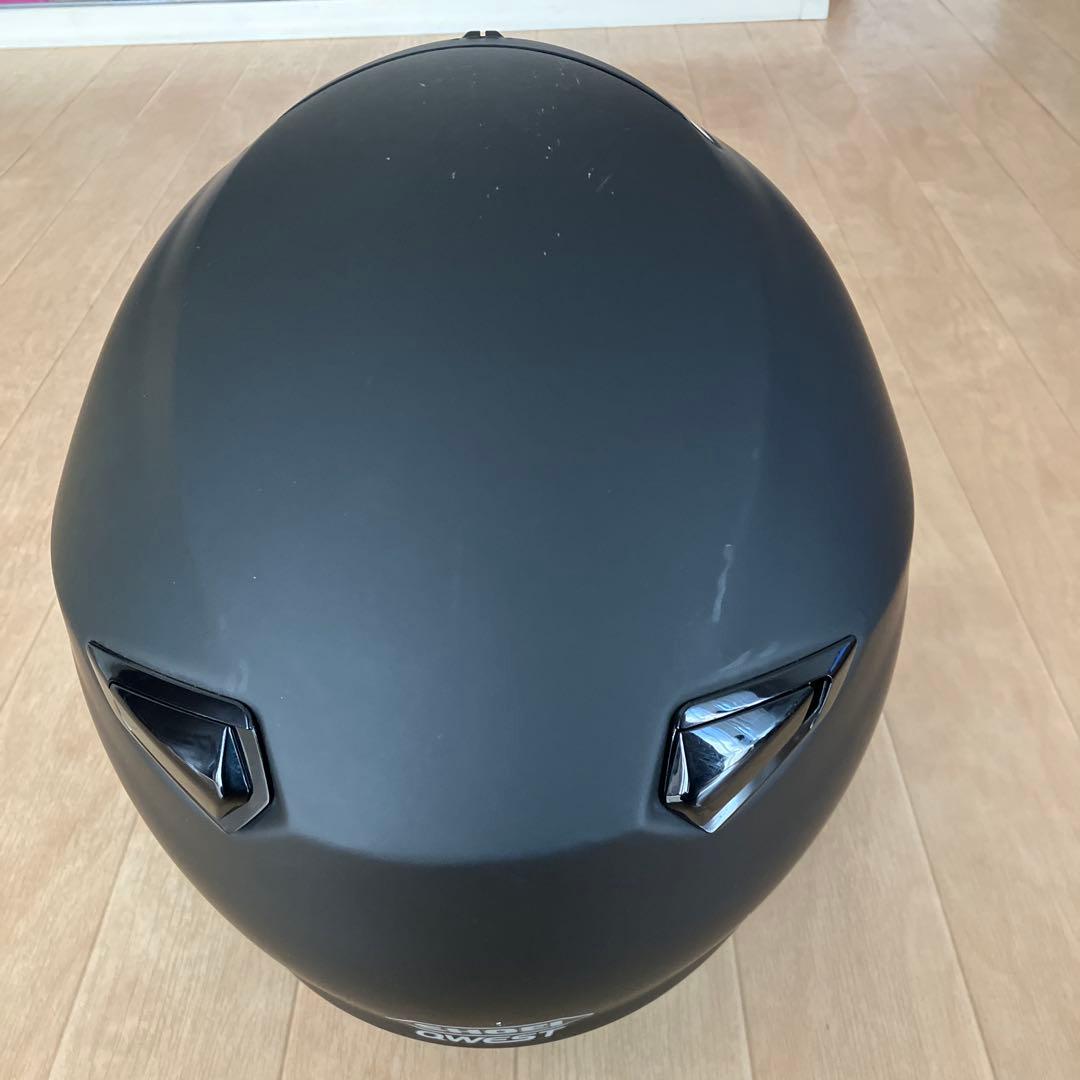 美品 SHOEI QWEST XL61cm 2015年12月製造 ミラーシールド