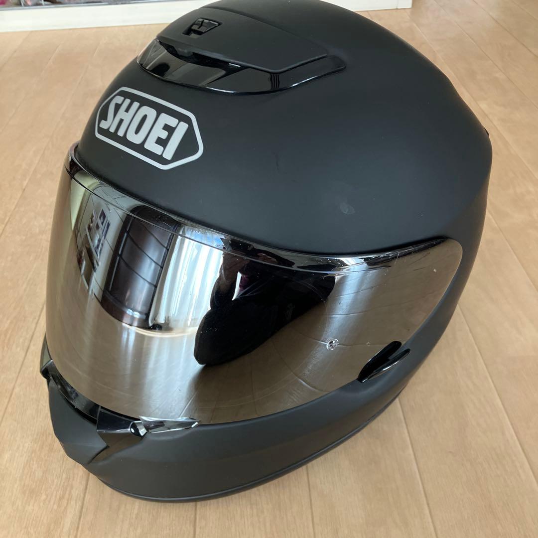 美品 SHOEI QWEST XL61cm 2015年12月製造 ミラーシールド