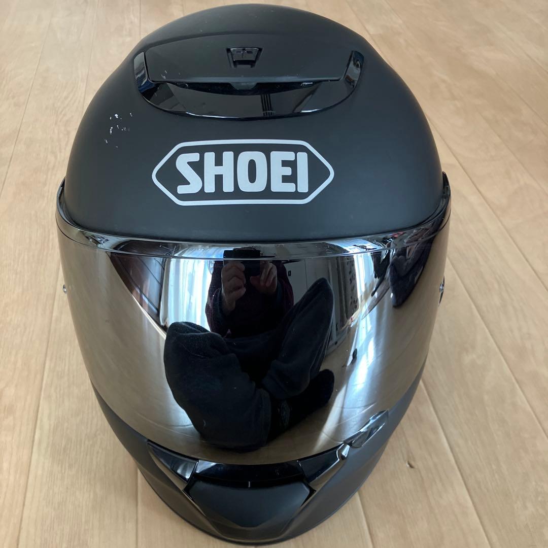 美品 SHOEI QWEST XL61cm 2015年12月製造 ミラーシールド