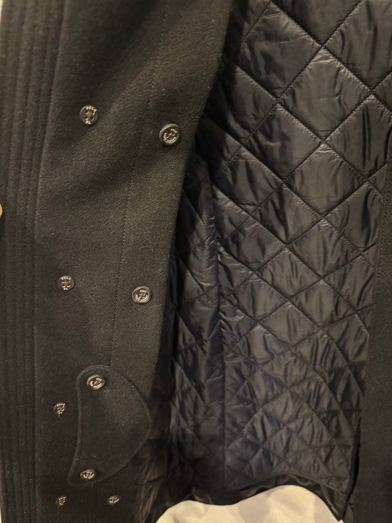 【定価10万以上　美品】ラルフローレン　コート　メルトンコート　Ssize