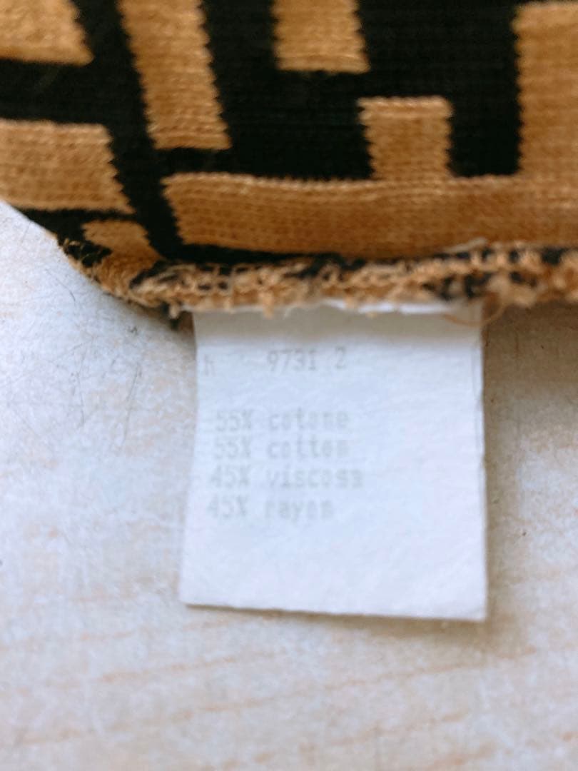 FENDI フェンディ ズッカ柄 ニット 半袖 ポロシャツ レディースITALY