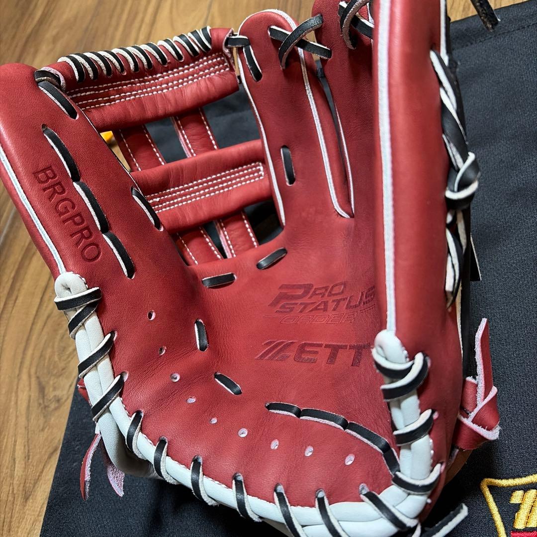 ZETT PROSTATUS 軟式オーダーグラブ　内野手用　プロステイタス