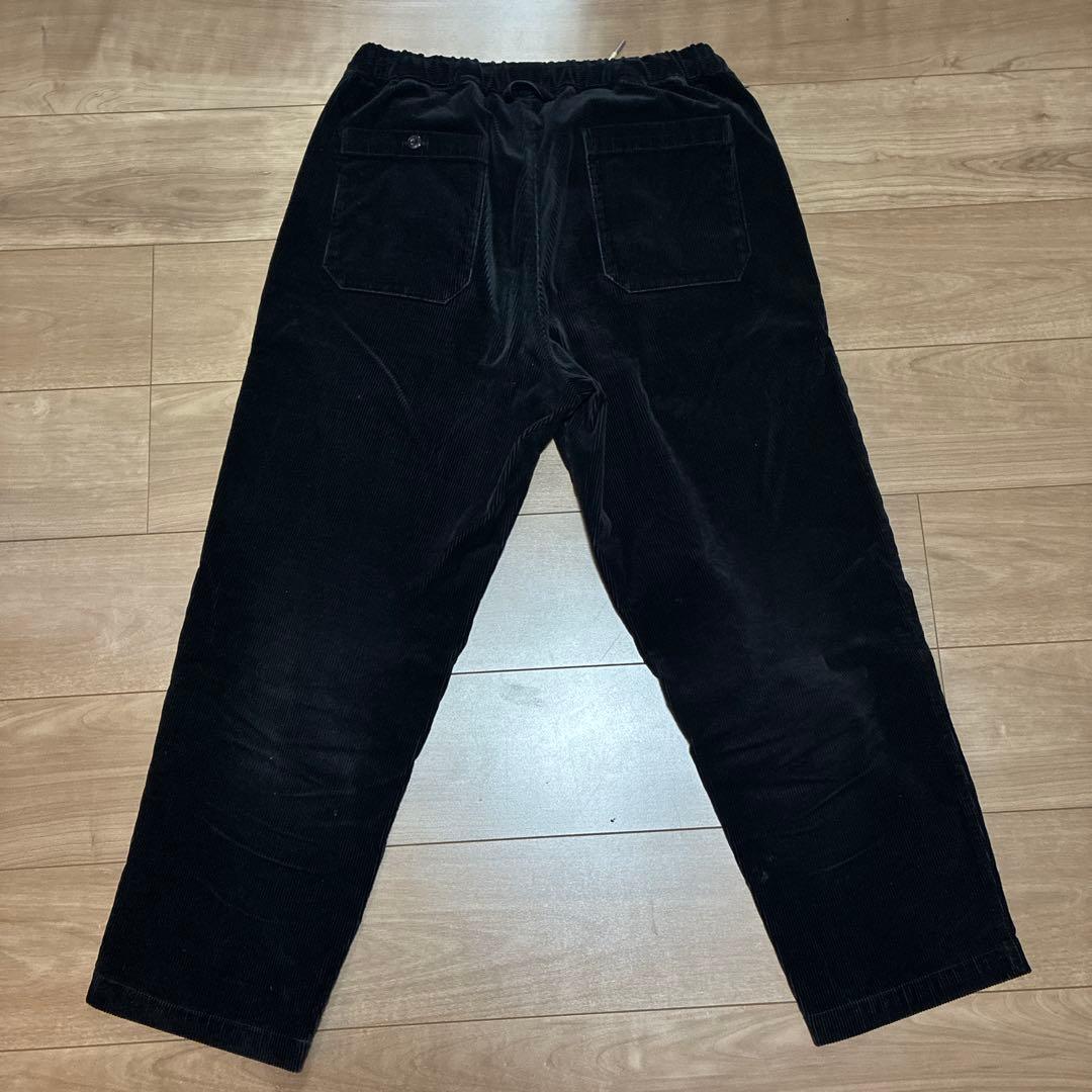 DELICIOUS コーデュロイイージーパンツ L 黒