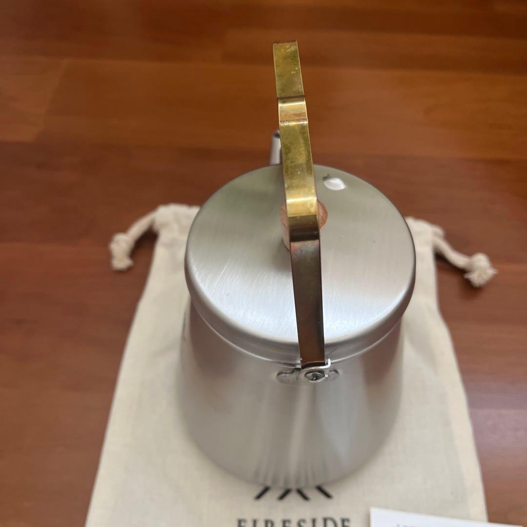 FIRESIDEトリップケトル 1.0L サテンシルバー