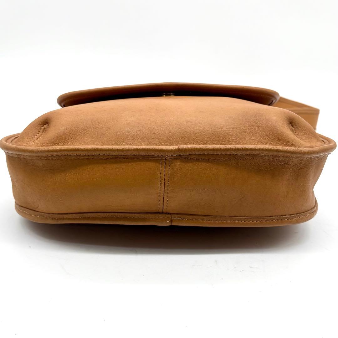 オールドコーチ エルゴ ショルダーバッグ レザー ブラウン 9034