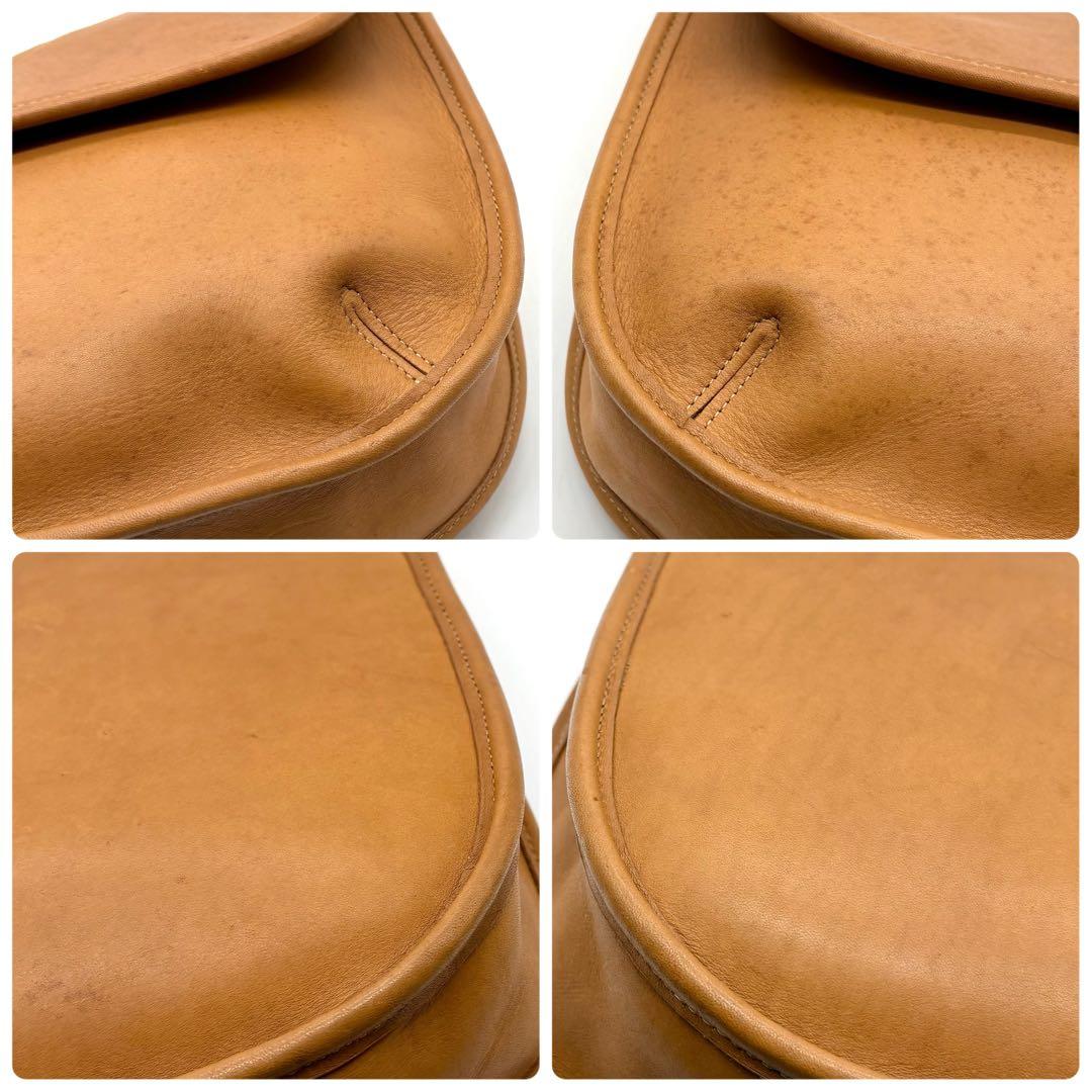 オールドコーチ エルゴ ショルダーバッグ レザー ブラウン 9034