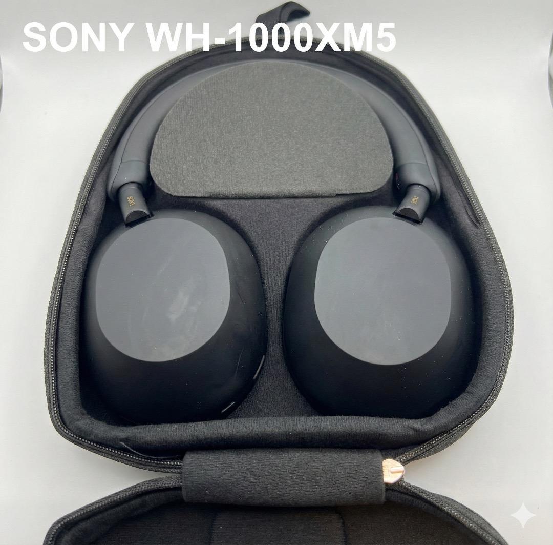 即日発送　SONY WH-1000XM5 ブラック ワイヤレスヘッドホン