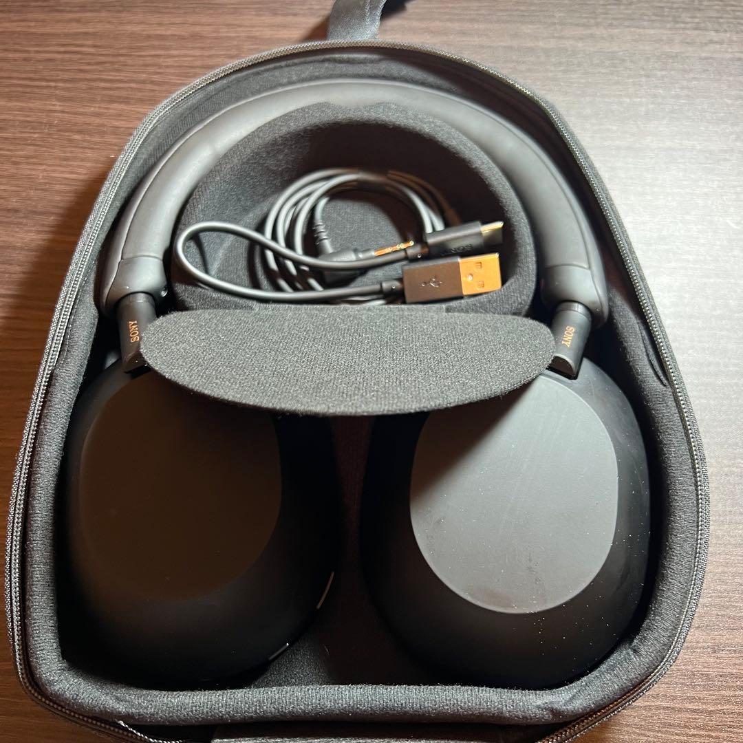 即日発送　SONY WH-1000XM5 ブラック ワイヤレスヘッドホン