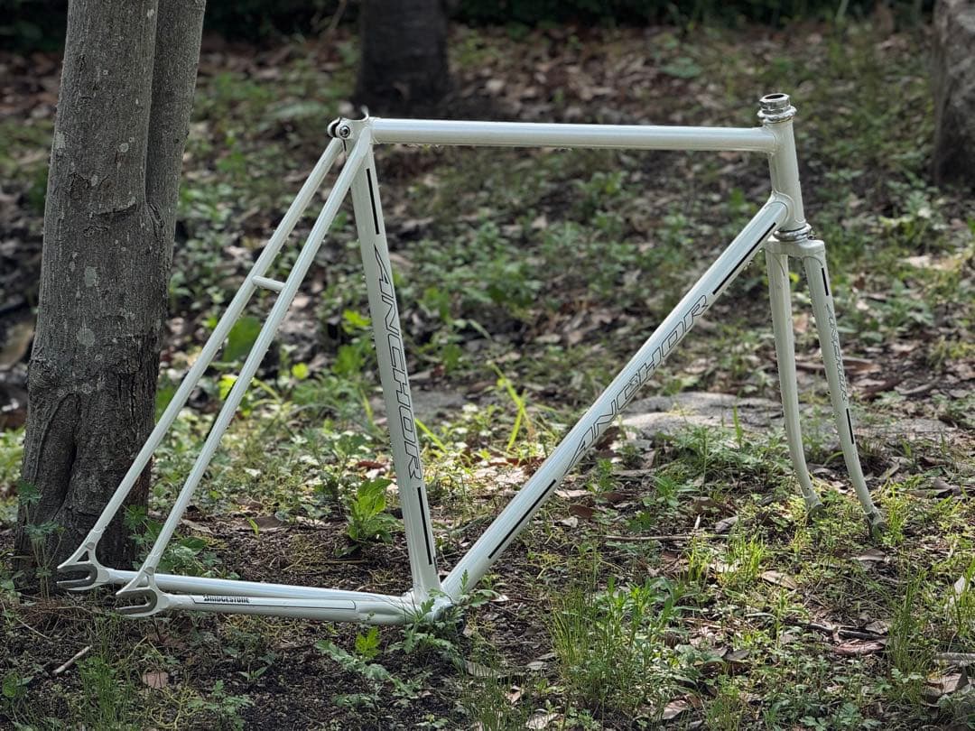 アンカー フレームセット 貴重な微パシュート 競輪 njs