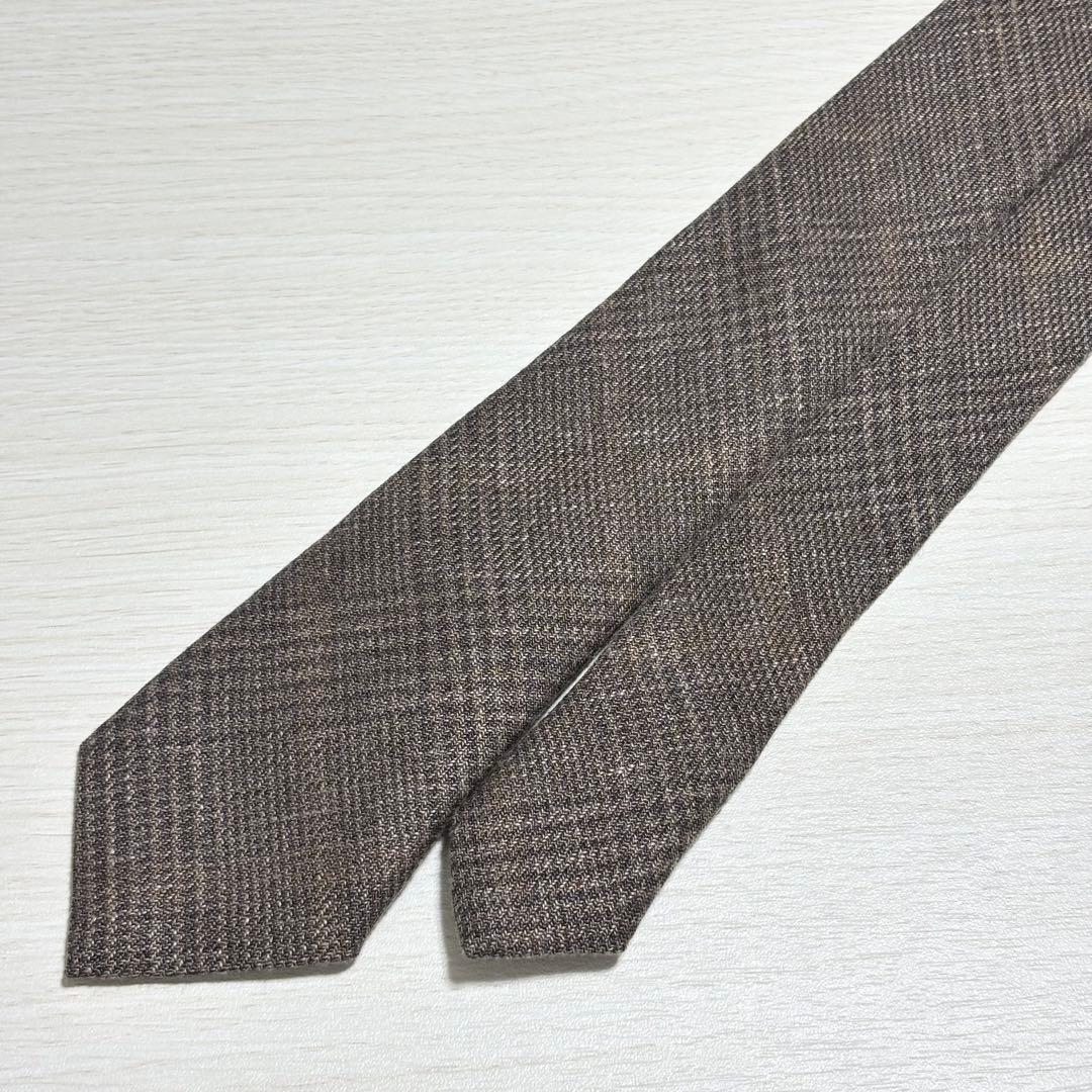 BRUNELLO CUCINELLI 美品 ブルネロクチネリ チェック ネクタイ