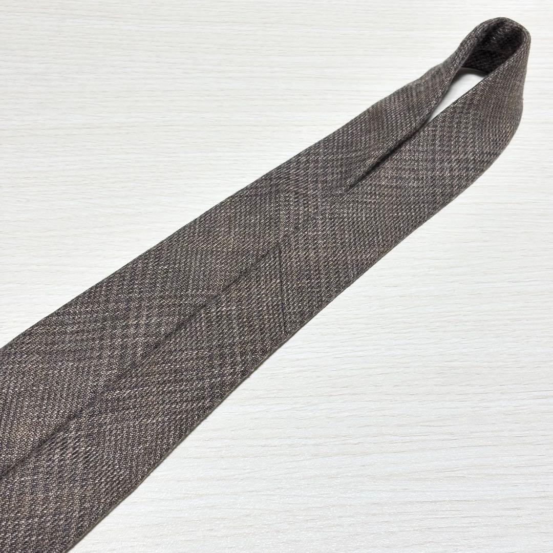 BRUNELLO CUCINELLI 美品 ブルネロクチネリ チェック ネクタイ