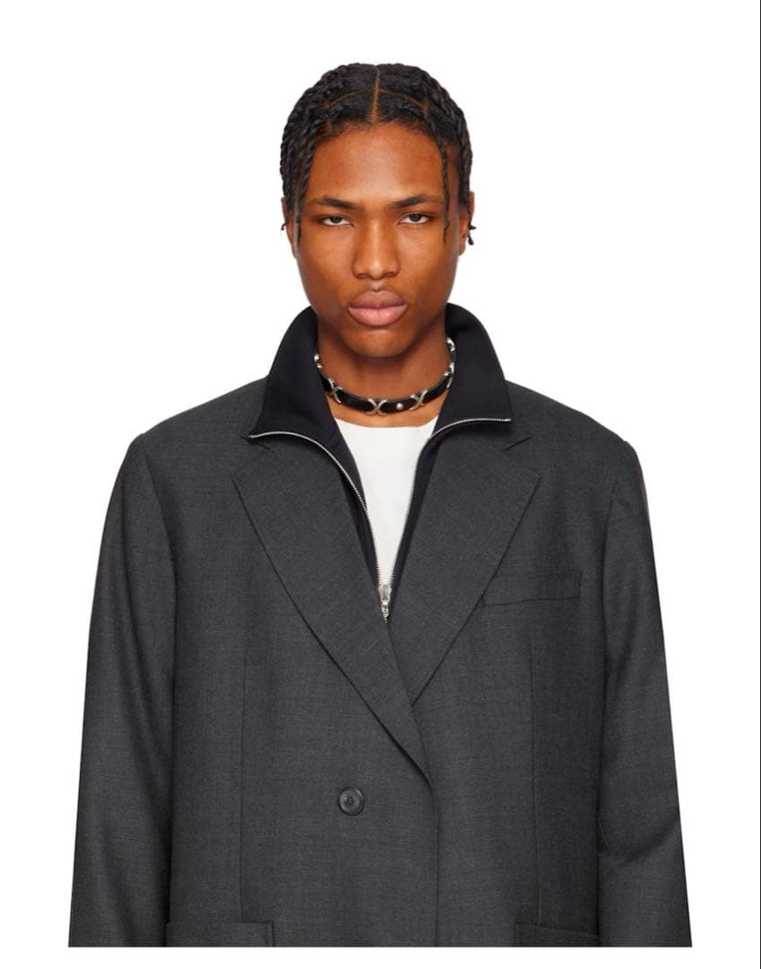 OURLEGACY 25ss 2cmチョーカー　ブラック