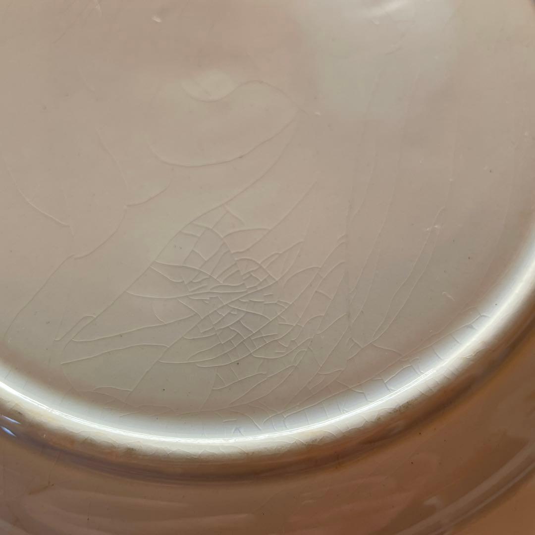 クレイユモントロー　FLORA MUGUET アンティーク 花柄 皿　23cm