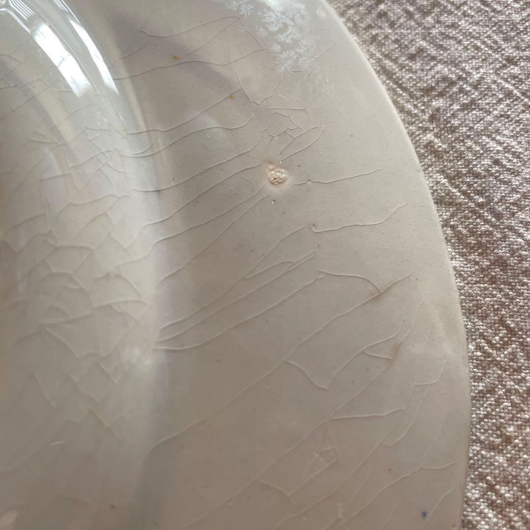 クレイユモントロー　FLORA MUGUET アンティーク 花柄 皿　23cm