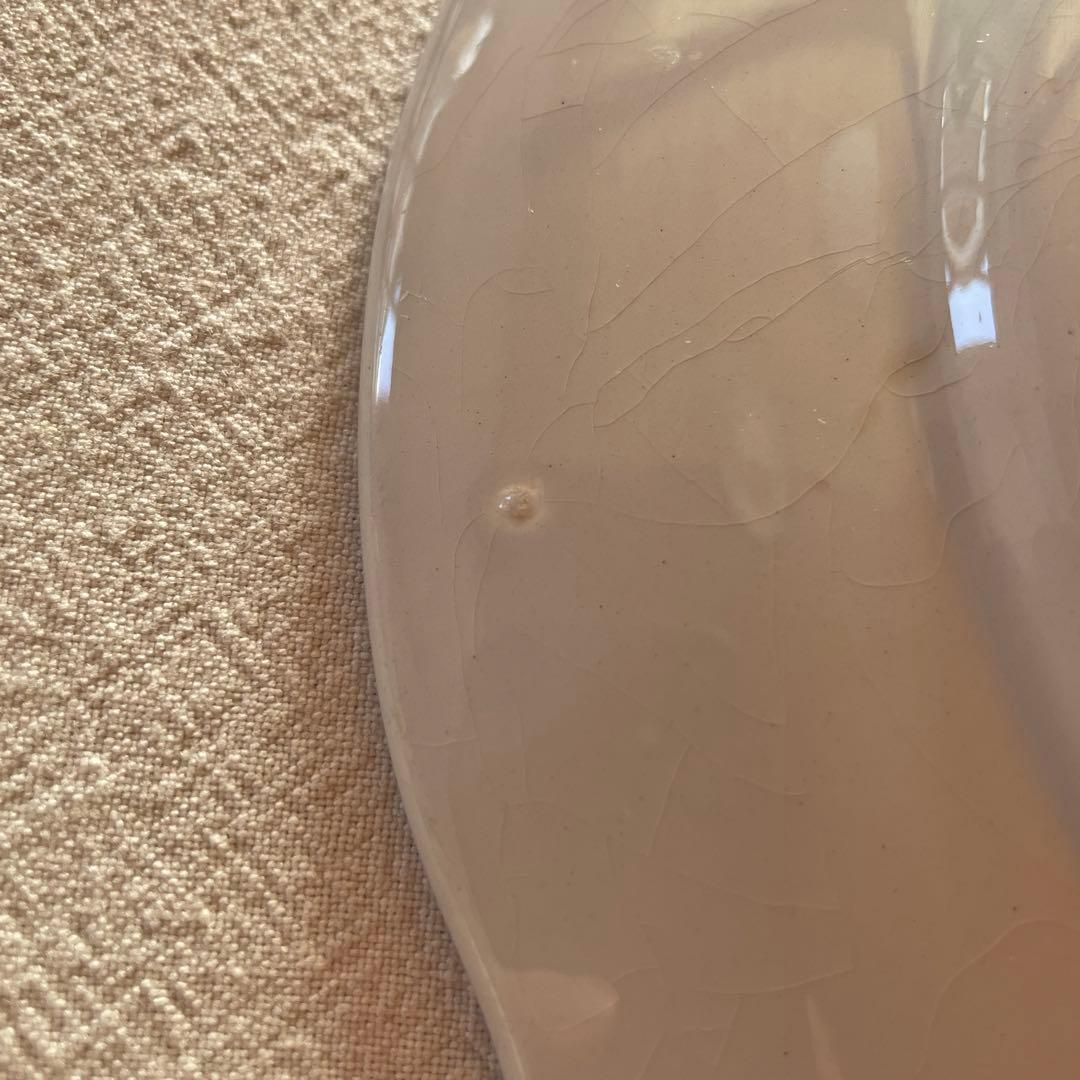 クレイユモントロー　FLORA MUGUET アンティーク 花柄 皿　23cm