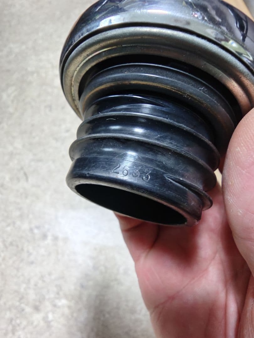 Harley-Davidson タンク　キャップ　七宝焼　白　中古