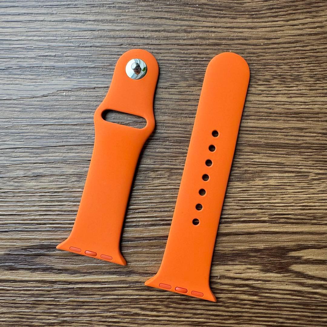 2543 未使用　Apple Watch エルメス　オレンジ　スポーツバンド