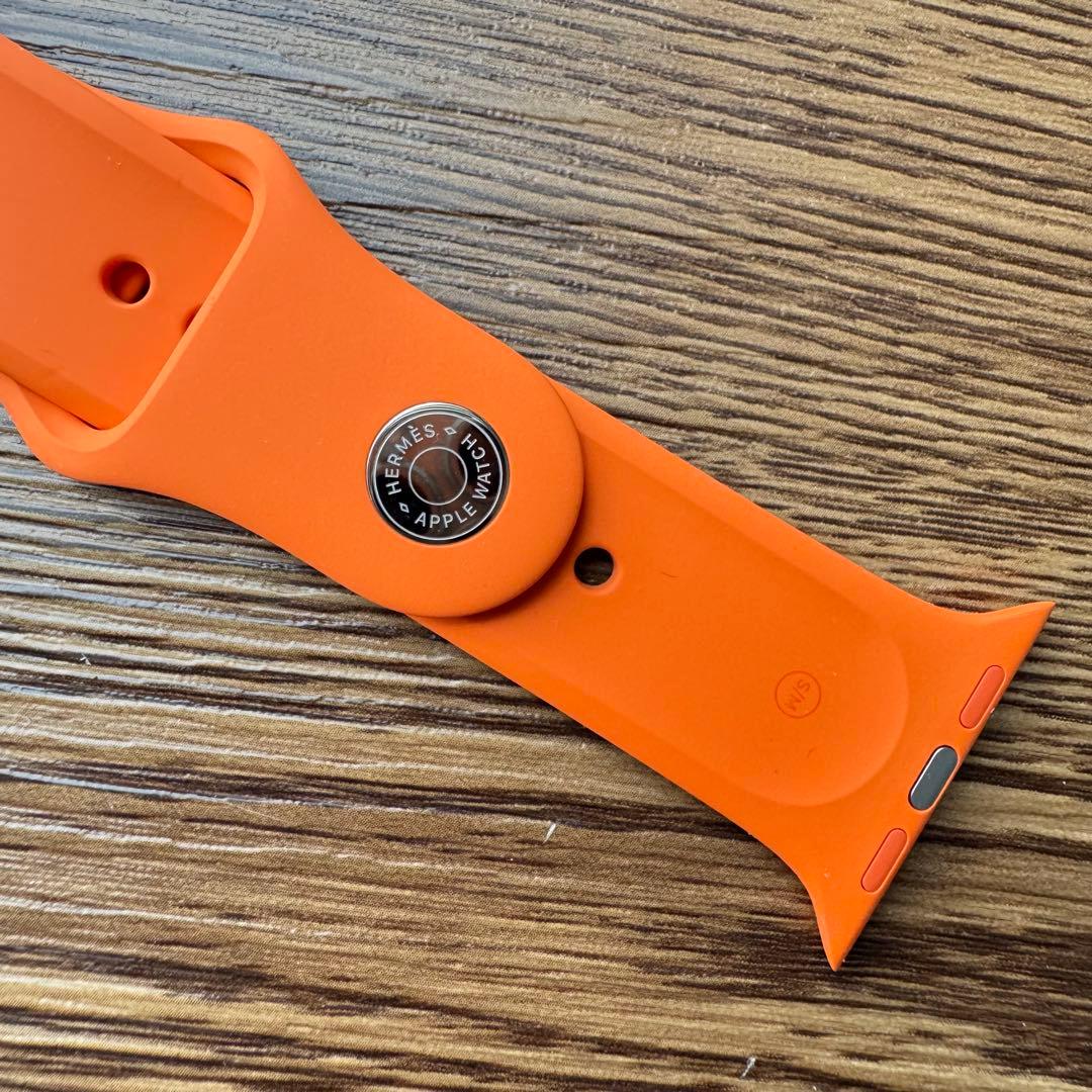 2543 未使用　Apple Watch エルメス　オレンジ　スポーツバンド